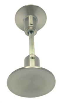 Knopfpaar aus Edelstahl, inkl. Spaltstift 8 mm, V2A